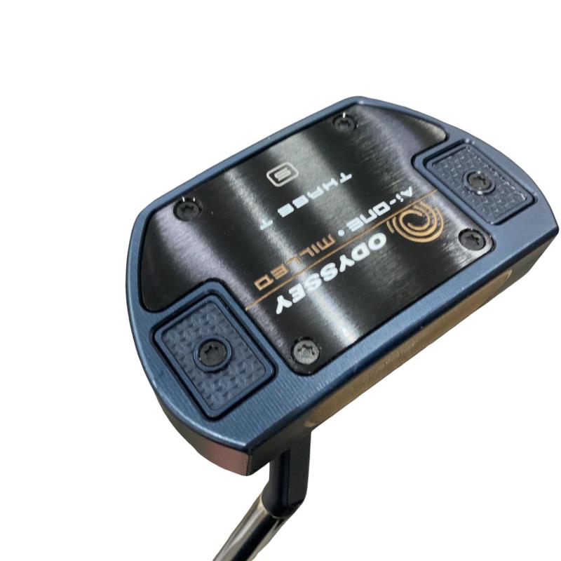 【中古】 オデッセイ Ai-ONE・MILLED THREE T 34インチ パター PT STROKE LAB 90 スチール (フレックスその他) メンズ 男性用 右利き 右用 Cランク ゴルフクラブ