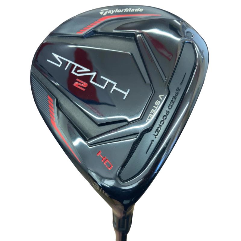 【中古】 テーラーメイド STEALTH2 HD 3W フェアウェイウッド FW TENSEI RED TM50(STEALTH FW) (フレックスR) メンズ 男性用 右利き 右用 Cランク ゴルフクラブ