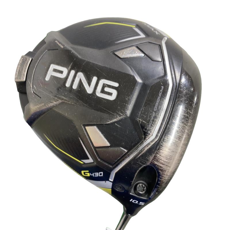 【中古】 ピン G430 MAX 10.5° １番ウッド DR ALTA J CB BLACK(DR) (フレックスS) メンズ 成人男性用 右利き 右用 C位置づける ゴルフ野球クラブ
