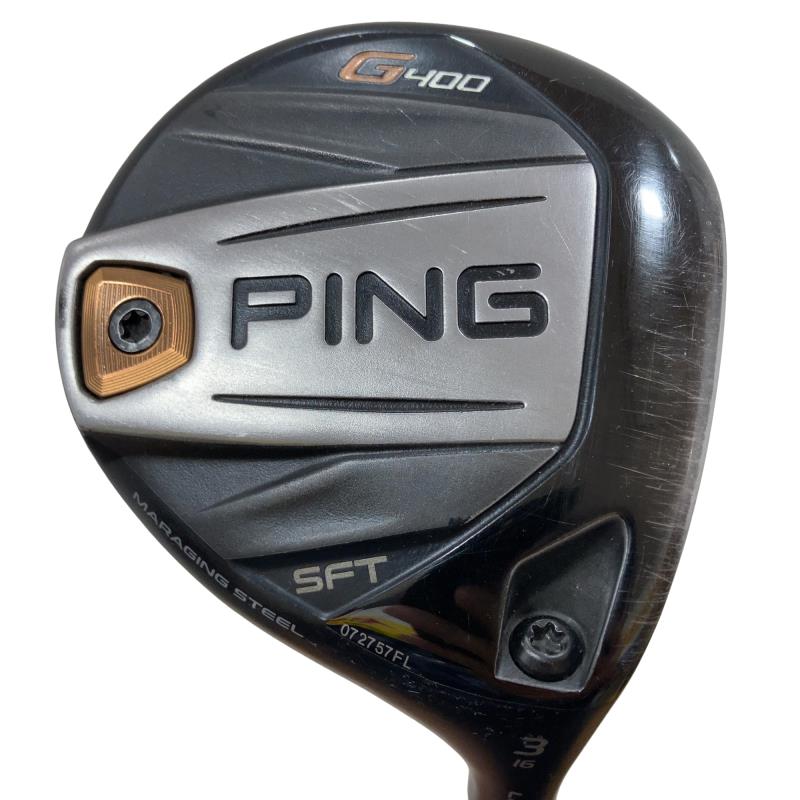 【中古】 ピン G400 SFT 3W フェアウェイウッド FW ALTA J CB(FW) (フレックスSR) メンズ 成人男性用 右利き 右用 C価値づける ゴルフ野球クラブ