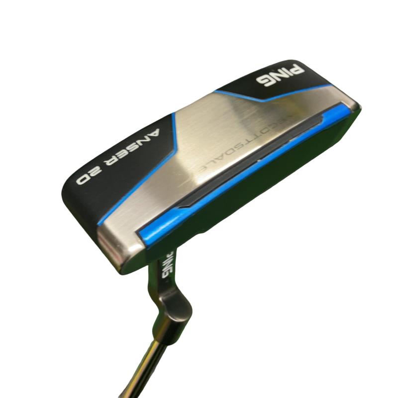 【中古】 ピン Scottsdale ANSER 2D(2025) 34in(SS TOUR 2.0) パター PT スチール写真 (フレックス余分の物) メンズ 成人男性用 右利き 右用 B位置づける ゴルフ野球クラブ