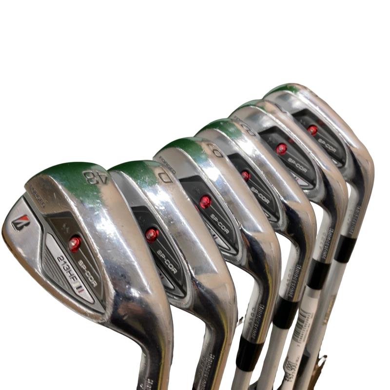 【中古】 ブリヂストン BRIDGESTONE 213HF 7S アイアンセット IR Air Speeder BS for Iron (フレックスその他) メンズ 男性用 右利き 右用 Dランク ゴルフクラブ