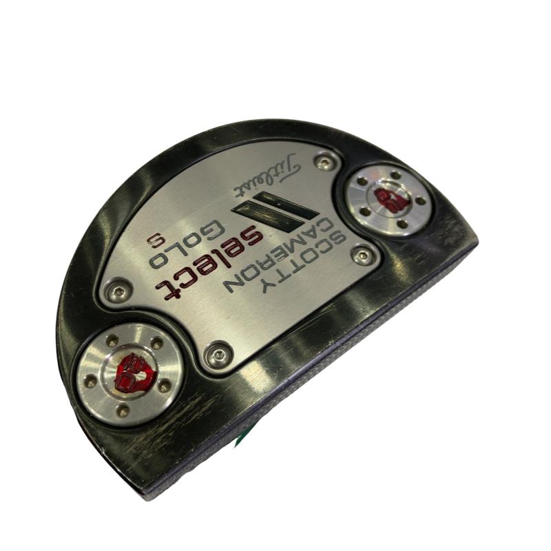 【中古】 タイトリスト SCOTTY CAMERON select GoLo S 33in パター PT スチール写真 (フレックス余分の物) メンズ 成人男性用 右利き 右用 C価値づける ゴルフ野球クラブ
