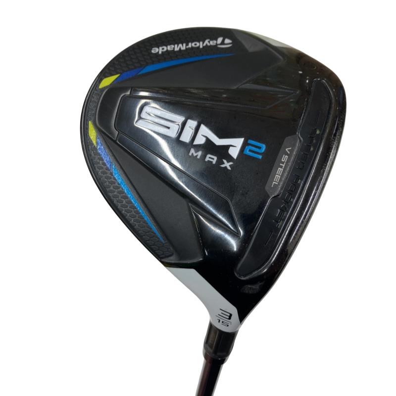 【中古】 テーラーメイド SIM2 MAX 3W USA フェアウェイウッド FW VENTUS BLUE 6(TM) FW (フレックスS) メンズ 男性用 右利き 右用 Cランク ゴルフクラブ|ゴルフパートナー 中古クラブ店