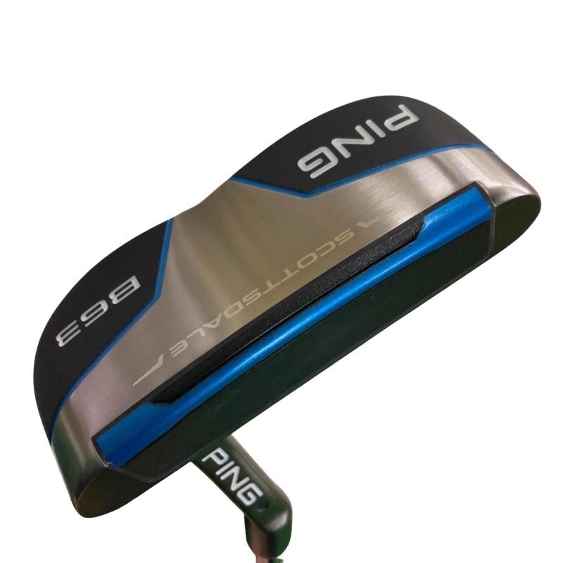 【中古】 ピン Scottsdale B63(2025) 33in(SS TOUR 2.0) パター PT スチール写真 (フレックス余分の物) メンズ 成人男性用 右利き 右用 B序列付ける ゴルフ野球クラブ