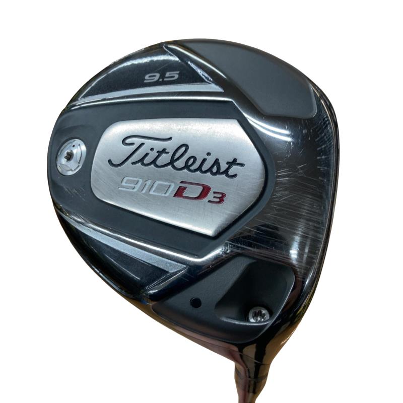 【中古】 タイトリスト 910 D3 9.5° ドライバー DR 純正特注シャフト (フレックスS) メンズ 男性用 右利き 右用 Cランク ゴルフクラブ
