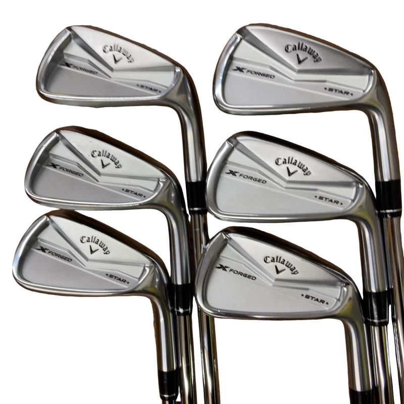 【中古】 キャロウェイ X FORGED STAR(2024) 6S アイアンセット IR NS PRO 950GH neo (フレックスS) メンズ 男性用 右利き 右用 Cランク ゴルフクラブ|ゴルフパートナー 中古クラブ店