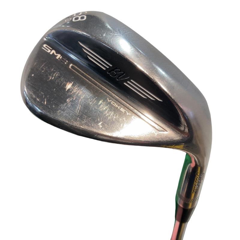 【中古】 タイトリスト VOKEY SPIN MILLED SM9 ブラッシュドスチール 58°/12°D ウェッジ WG 純正特注シャフト (フレックスX) メンズ 男性用 右利き 右用 Cランク ゴルフクラブ