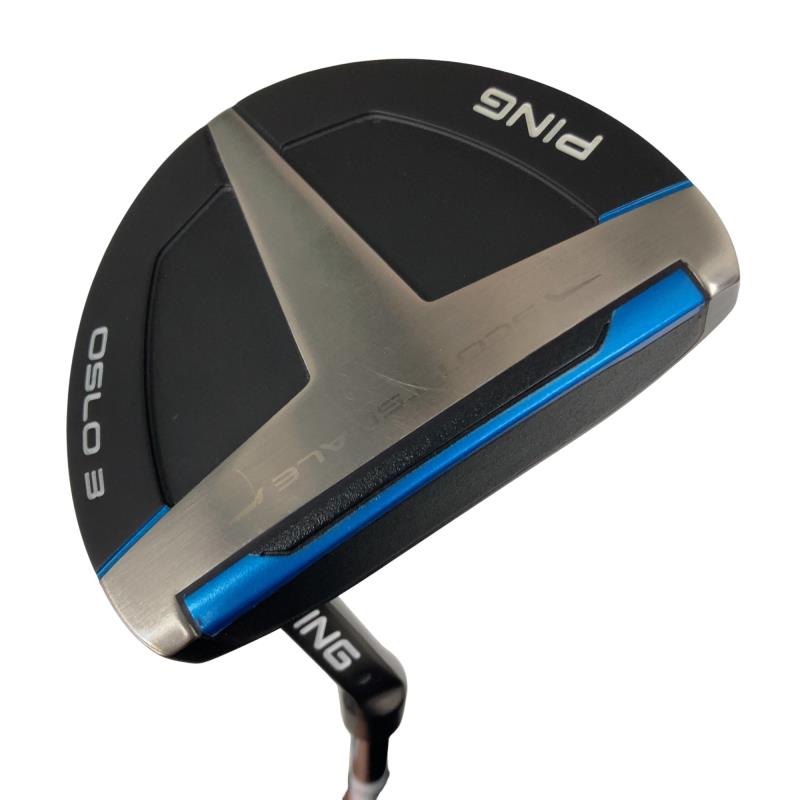 【中古】 ピン Scottsdale OSLO 3(2025) 34インチ(SS TOUR 2.0) パター PT スチール (フレックスその他) メンズ 男性用 右利き 右用 Cランク ゴルフクラブ｜ゴルフパートナー 中古クラブ店