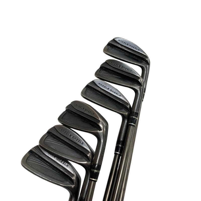 【中古】 RAZZLE DAZZLE RAZZLE DAZZLE CSI-S FORGED 6S アイアン仕掛ける IR 完全無欠特注立て坑 (フレックスS) メンズ 成人男性用 右利き 右用 D価値づける ゴルフ野球クラブ