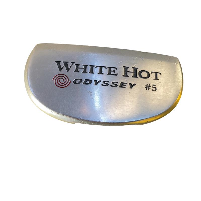 【中古】 オデッセイ WHITE HOT #5 33インチ パター PT スチール (フレックスその他) メンズ 男性用 右利き 右用 Cランク ゴルフクラブ