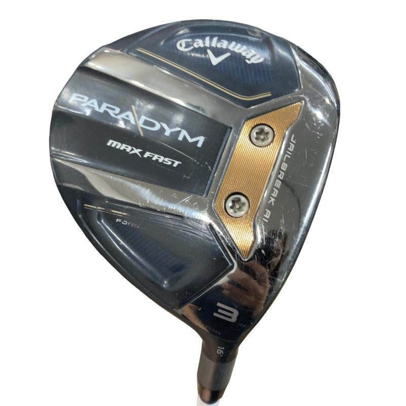 【中古】 キャロウェイ PARADYM MAX FAST 3W フェアウェイウッド FW SPEEDER NX 40 for CW(PARADYM FW) (フレックスR) メンズ 成人男性用 右利き 右用 C位置づける ゴルフ野球クラブ