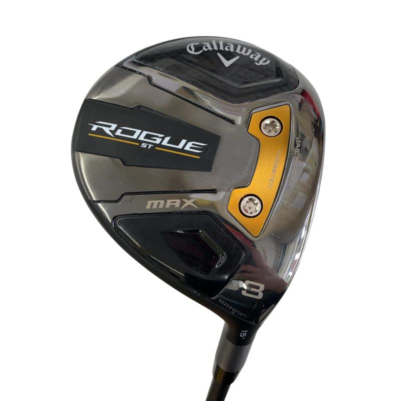 【中古】 キャロウェイ ROGUE ST MAX  3W フェアウェイウッド FW VENTUS 5 for CW(ROGUE ST FW) (フレックスSR) メンズ 成人男性用 右利き 右用 B位置づける ゴルフ野球クラブ