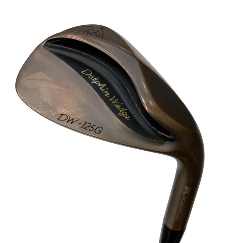 【中古】 キャスコ Dolphin Wedge DW-125G Copper 52° ウェッジ WG Dolphin DP-231 (フレックスその他) メンズ 男性用 右利き 右用 Cランク ゴルフクラブ|ゴルフパートナー 中古クラブ店