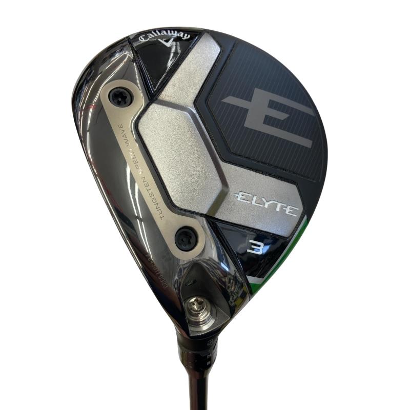 【中古】 キャロウェイ ELYTE  3W レフティ USA フェアウェイウッド FW 純然たる特注矢がら (フレックス余分の物) メンズ 成人男性用 左ぎっちょ レフティ 左用 B位置づける ゴルフ野球クラブ