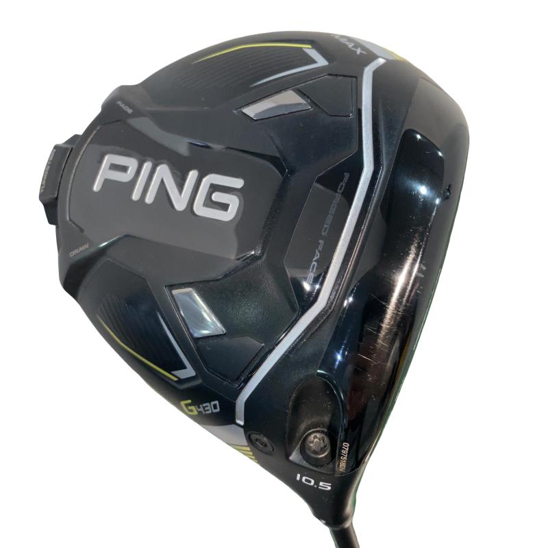 【中古】 ピン G430 MAX 10.5° ドライバー DR 純正特注シャフト (フレックスS) メンズ 男性用 右利き 右用 Cランク ゴルフクラブ