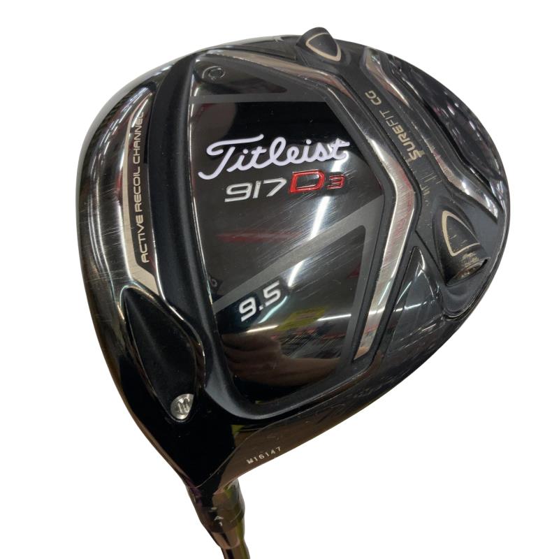 【中古】 タイトリスト 917 D3 9.5° レフティ ドライバー DR Titleist Speeder 517 (フレックスS) メンズ 男性用 左利き レフティ 左用 Cランク ゴルフクラブ|ゴルフパートナー 中古クラブ店