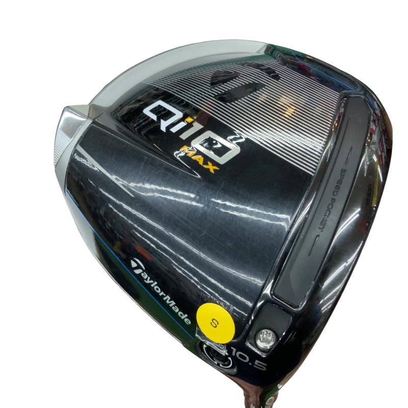【中古】 テーラーメイド Qi10 MAX 10.5° ドライバー DR Diamana BLUE TM50(Qi10 DR) (フレックスS) メンズ 男性用 右利き 右用 Cランク ゴルフクラブ