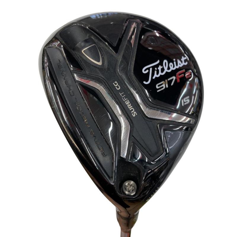 【中古】 タイトリスト 917 F2 15° レフティ フェアウェイウッド FW Titleist Speeder 517 (フレックスS) メンズ 男性用 左利き レフティ 左用 Cランク ゴルフクラブ|ゴルフパートナー 中古クラブ店