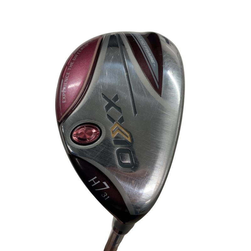 【中古】 ダンロップ XXIO(2022) H7(ボルドー) レディース ユーティリティ UT XXIO MP1200L(HB) ボルドー (フレックスL) レディース 女性用 右利き 右用 Cランク ゴルフクラブ