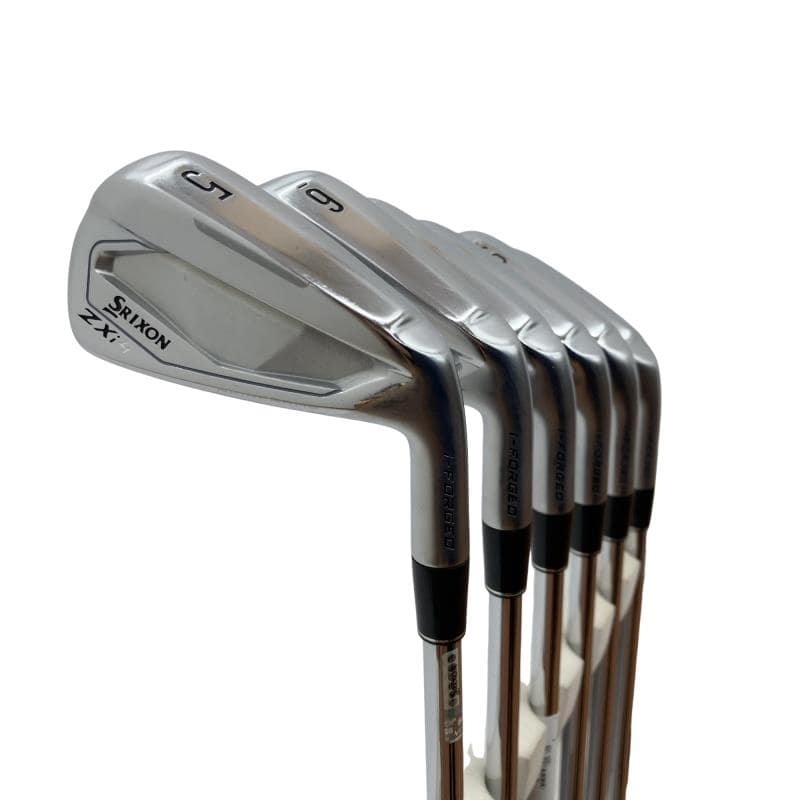 【中古】 ダンロップ SRIXON ZXi4 7S アイアンセット IR 純正特注シャフト (フレックスS) メンズ 男性用 右利き 右用 Cランク ゴルフクラブ
