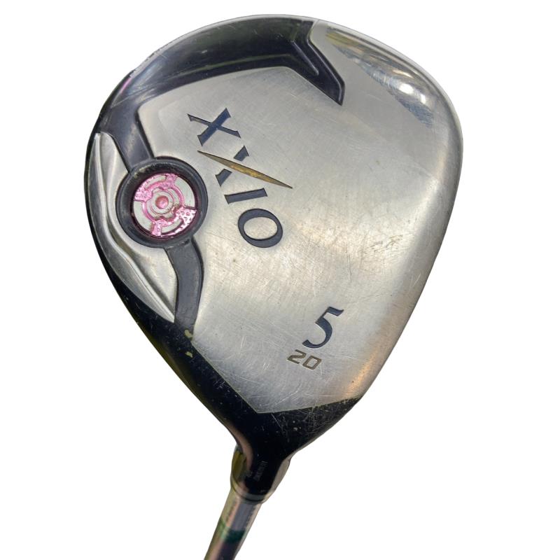 【中古】 ダンロップ XXIO(2012) 5W (サクラ色) レディース フェアウェイウッド FW XXIO MP700L(公明正大通い路) (フレックスA) レディース お上さん用 右利き 右用 C序列付ける ゴルフ野球クラブ