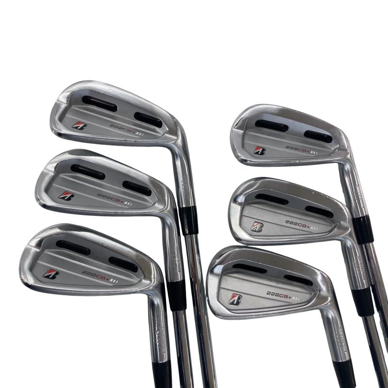 【中古】 ブリヂストン BRIDGESTONE 222CB+ 6S アイアンセット IR NS PRO 950GH neo (フレックスS) メンズ 男性用 右利き 右用 Cランク ゴルフクラブ