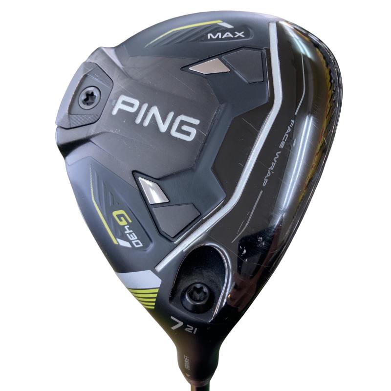 【中古】 ピン G430 MAX 7W フェアウェイウッド FW ALTA J CB BLACK(FW) (フレックスSR) メンズ 男性用 右利き 右用 Cランク ゴルフクラブ