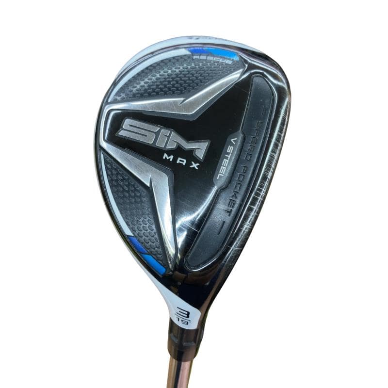 【中古】 テーラーメイド SIM MAX U3 ユーティリティ UT KBS MAX85 JP (フレックスS) メンズ 男性用 右利き 右用 Cランク ゴルフクラブ