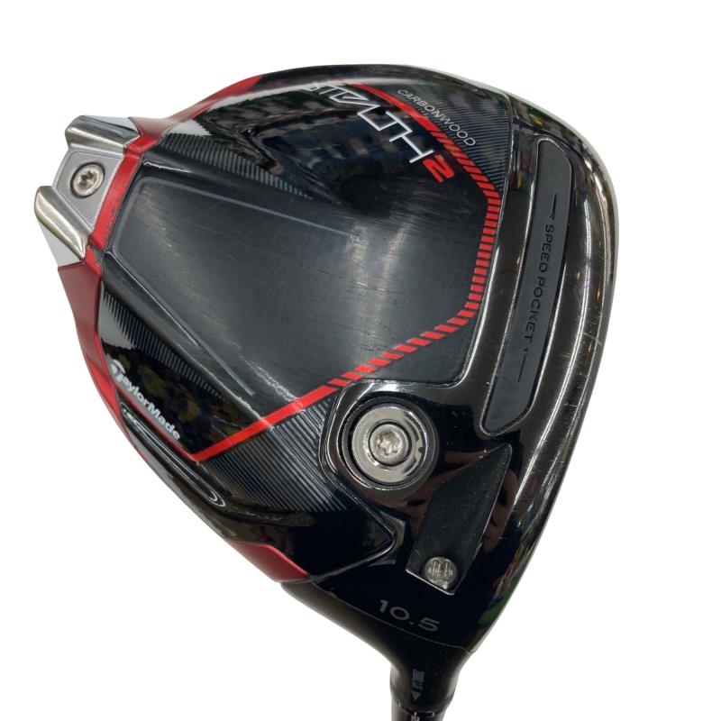 【中古】 テーラーメイド STEALTH2 10.5° ドライバー DR TENSEI RED TM50(STEALTH DR) (フレックスS) メンズ 男性用 右利き 右用 Cランク ゴルフクラブ 22,001円