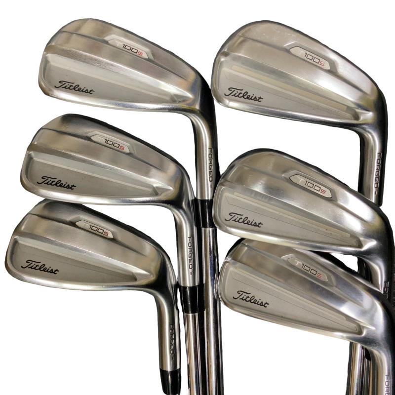 【中古】 タイトリスト Titleist T100S(2021) 6S アイアン仕掛ける IR リシャフト (フレックス余分の物) メンズ 成人男性用 右利き 右用 C価値づける ゴルフ野球クラブ