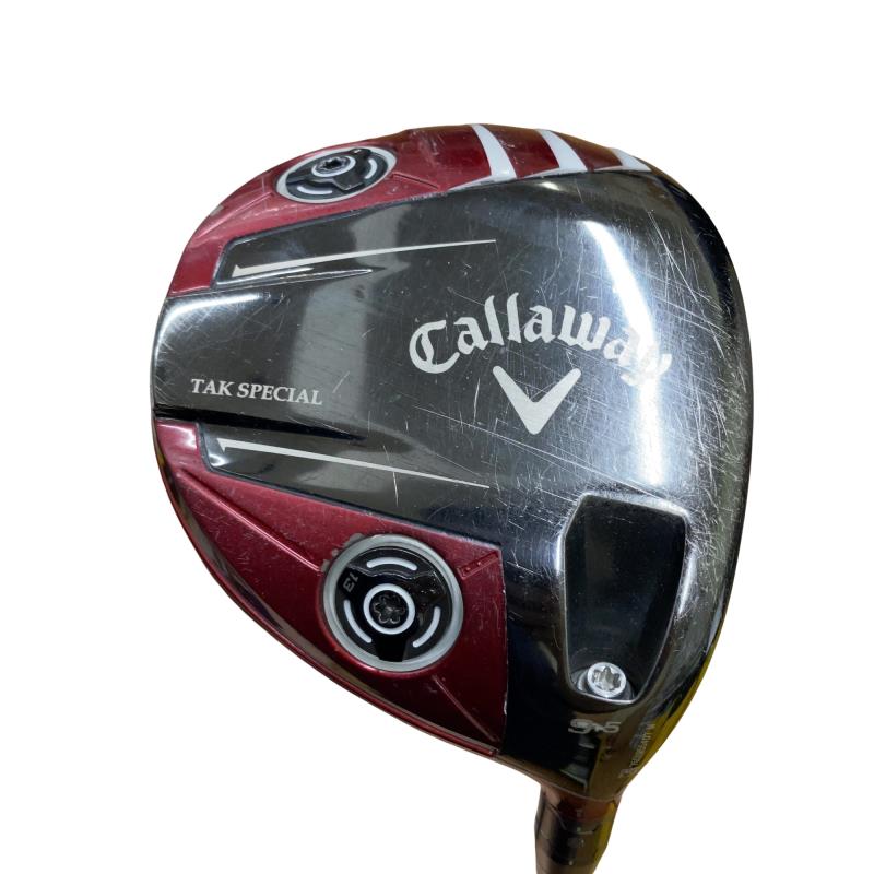 【中古】 キャロウェイ RAZR FIT XTREME(色つやカスタム)  9.5° １番ウッド DR リシャフト (フレックス余分の物) メンズ 成人男性用 右利き 右用 C序列付ける ゴルフ野球クラブ