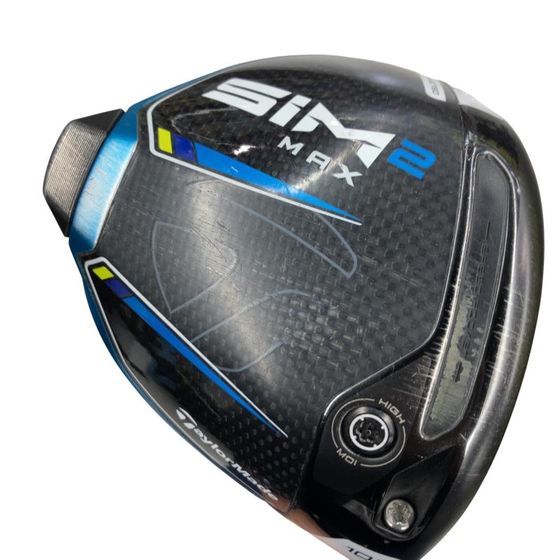 【中古】 テーラーメイド SIM2 MAX 10.5° ドライバー DR TENSEI BLUE TM50(SIM2 DR) (フレックスS) メンズ 男性用 右利き 右用 Cランク ゴルフクラブ