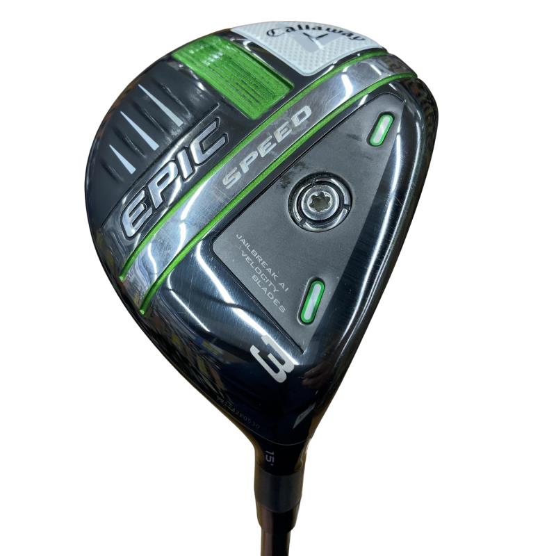 【中古】 キャロウェイ EPIC SPEED 3W フェアウェイウッド FW Diamana 50 for CW(2021 EPIC FW) (フレックスS) メンズ 男性用 右利き 右用 Cランク ゴルフクラブ|ゴルフパートナー 中古クラブ店