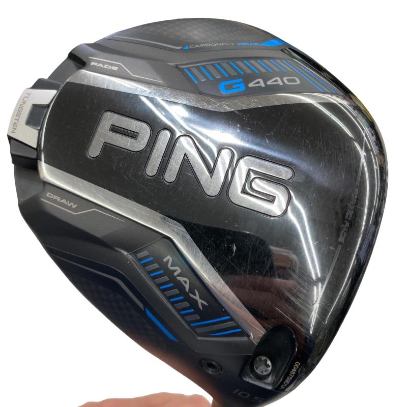 【中古】 ピン G440 MAX 10.5° １番ウッド DR PING TOUR 2.0 CHROME 65(DR) (フレックスR) メンズ 成人男性用 右利き 右用 C序列付ける ゴルフ野球クラブ
