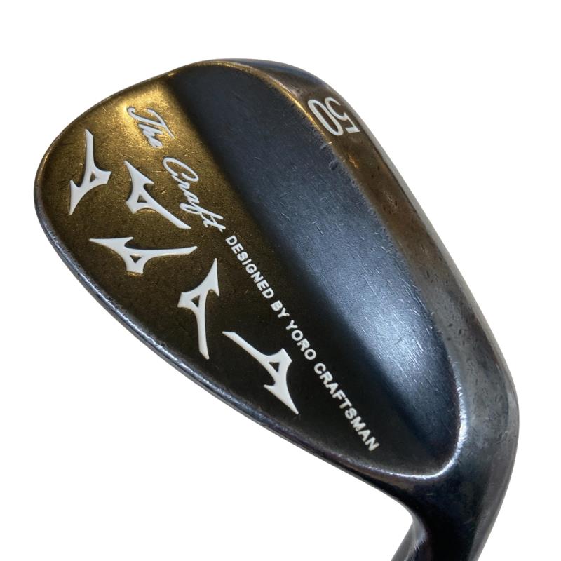 【中古】 ミズノ ミズノ THE CRAFT 50° ウェッジ WG 純然たる特注矢がら (フレックス余分の物) メンズ 成人男性用 右利き 右用 C位置づける ゴルフ野球クラブ