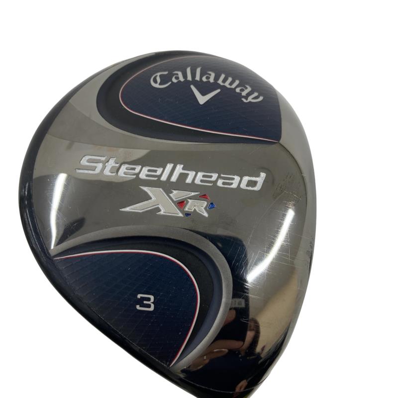 【中古】 キャロウェイ STEELHEAD XR 3W フェアウェイウッド FW Speeder EVOLUTION for XR (フレックスSR) メンズ 成人男性用 右利き 右用 C序列付ける ゴルフ野球クラブ