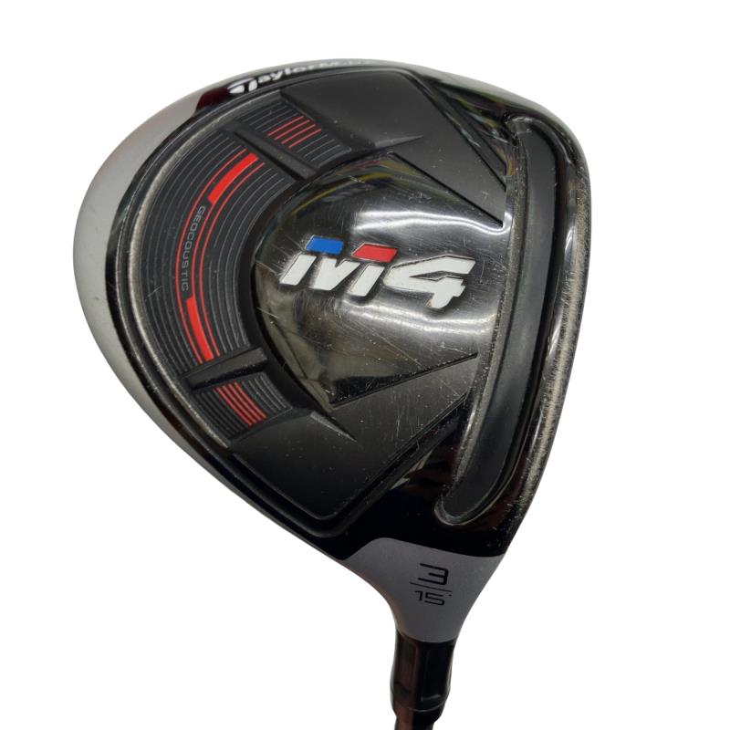 【中古】 テーラーメイド M4 3W フェアウェイウッド FW Speeder 661 EVOLUTION IV (フレックスS) メンズ 男性用 右利き 右用 Cランク ゴルフクラブ