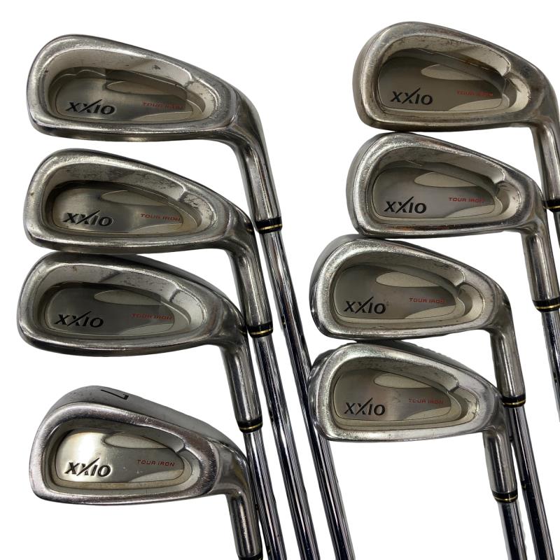 【中古】 ダンロップ XXIO TOUR IRON  8S アイアン仕掛ける IR Dynalite Gold (フレックスR) メンズ 成人男性用 右利き 右用 C序列付ける ゴルフ野球クラブ