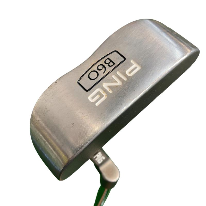 【中古】 ピン KARSTEN SERIES B60 34.0in パター PT スチール写真 (フレックス余分の物) ユニ一発やる 共用 右利き 右用 C価値づける ゴルフ野球クラブ