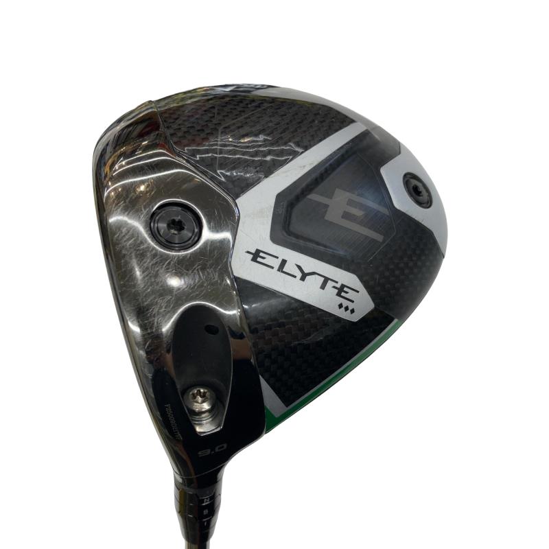 【中古】 キャロウェイ ELYTE ◆◆◆  9° レフティ １番ウッド DR 完全無欠特注立て坑 (フレックスS) メンズ 成人男性用 左ぎっちょ レフティ 左用 C序列付ける ゴルフ野球クラブ