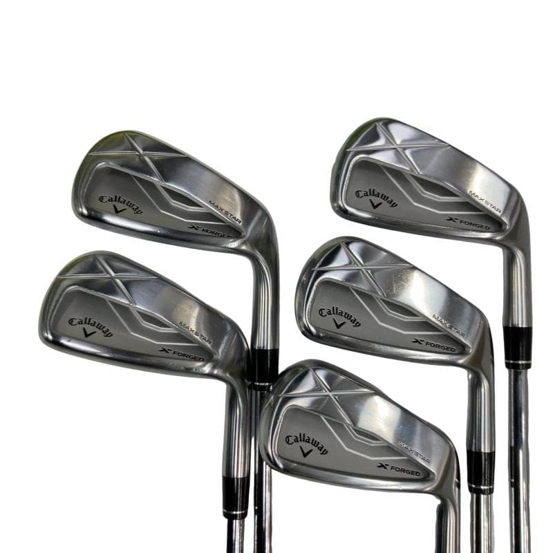 【中古】 キャロウェイ X FORGED MAX STAR(2025) 5S アイアンセット IR NS PRO 950GH neo (フレックスS) メンズ 男性用 右利き 右用 Cランク ゴルフクラブ|ゴルフパートナー 中古クラブ店