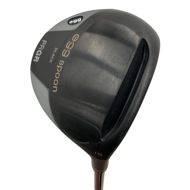 【中古】 労働者階級歯車 egg spoon BLACK 15° フェアウェイウッド FW Diamana FOR PRGR(2021 FW) (フレックスSR) メンズ 成人男性用 右利き 右用 C位置づける ゴルフ野球クラブ