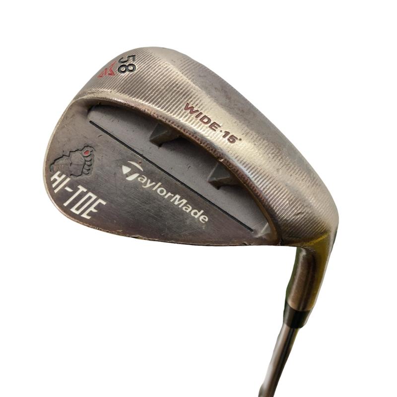 【中古】 仕立て屋お手伝いさん Taylor Made MILLED GRIND HI-TOE BIG FOOT(2021) 58°/15° ウェッジ WG NS PRO 950GH neo (フレックスS) メンズ 成人男性用 右利き 右用 C位置づける ゴルフ野球クラブ