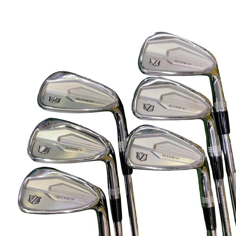 【中古】 ウィルソン Wilson staff STAFF MODEL BLADE(2025) 7S アイアンセット IR Dynamic Gold MID 115 (フレックスS) メンズ 男性用 右利き 右用 Bランク ゴルフクラブ|ゴルフパートナー 中古クラブ店