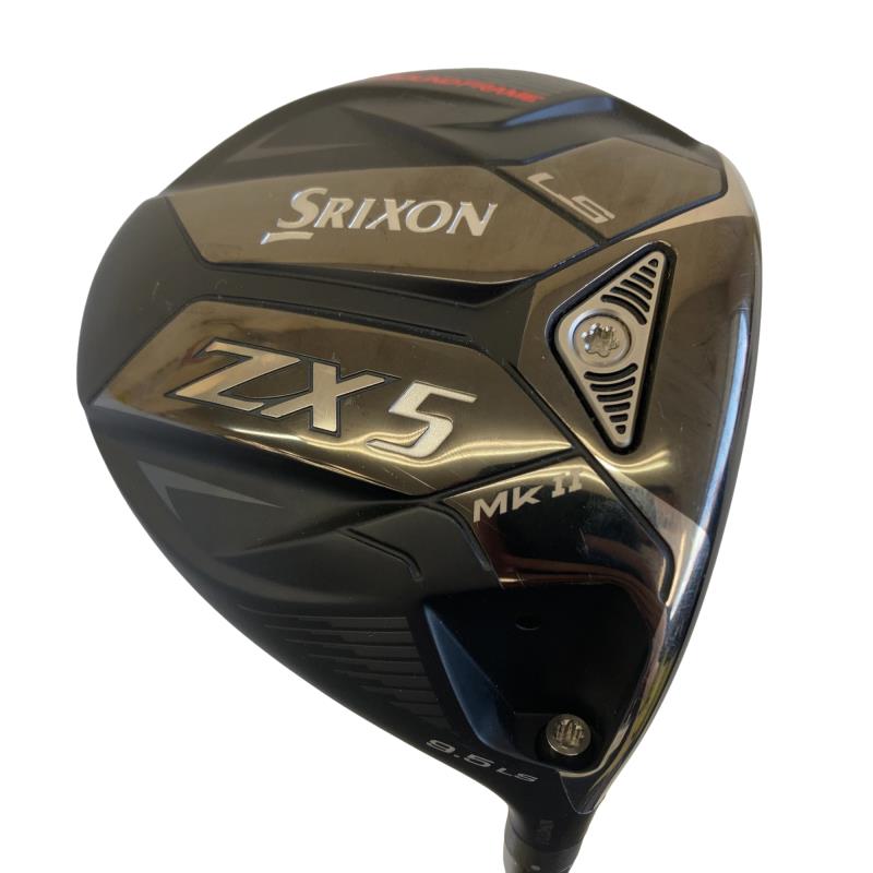 【中古】 ダンロップ SRIXON ZX5 Mk II LS 9.5° ドライバー DR 純正特注シャフト (フレックスR) メンズ 男性用 右利き 右用 Dランク ゴルフクラブ