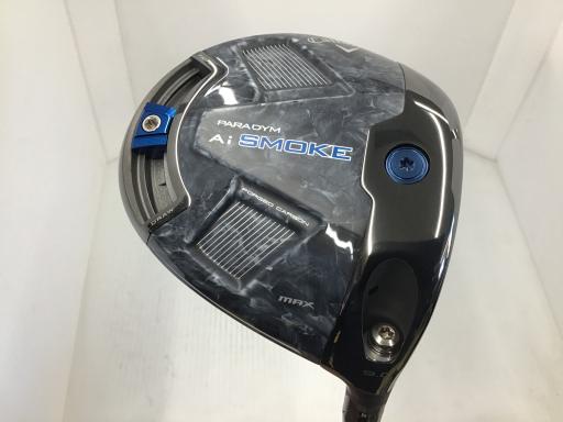 【中古】 キャロウェイ PARADYM Ai SMOKE MAX  9° １番ウッド DR TENSEI 50 for CW(Ai SMOKE DR) (フレックスS) メンズ 成人男性用 右利き 右用 B序列付ける ゴルフ野球クラブ