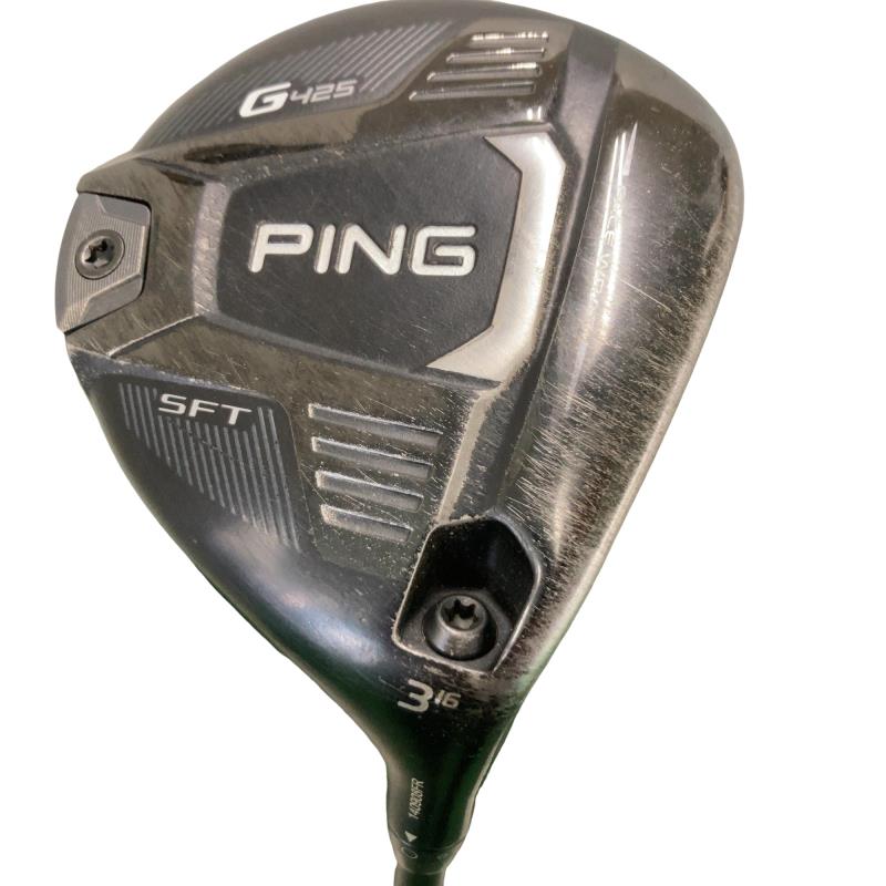 【中古】 ピン G425 SFT 3W(アーコス無し) フェアウェイウッド FW ALTA J CB SLATE(FW) (フレックスSR) メンズ 男性用 右利き 右用 Cランク ゴルフクラブ