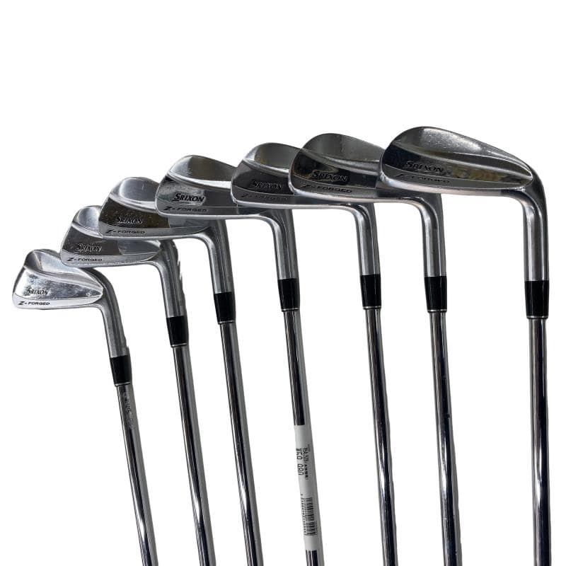 【中古】 ダンロップ SRIXON Z-FORGED 8S アイアンセット IR Dynamic Gold D.S.T (フレックスS) メンズ 男性用 右利き 右用 Cランク ゴルフクラブ