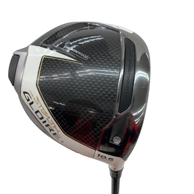 【中古】 テーラーメイド STEALTH GLOIRE+ 10.5° ドライバー DR Tour AD CQ-5 (フレックスS) メンズ 男性用 右利き 右用 Bランク ゴルフクラブ